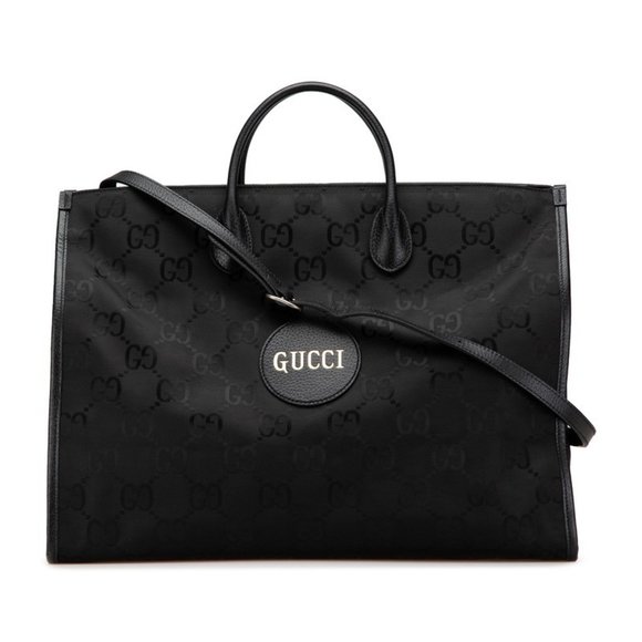 GUCCI Handbags - Gucci GG Nylon Off the Grid Tote Bag/Shoulder Bag, 2-Way, 630353, Black, Nylo...